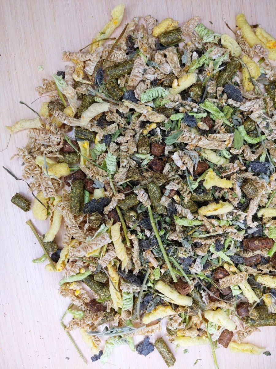 мюсли для возрастных, пожилых лошадей