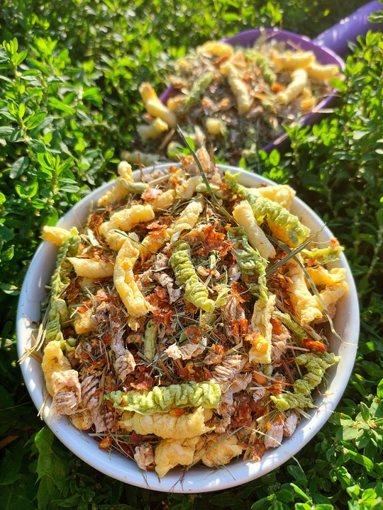 мюсли для возрастных, пожилых лошадей